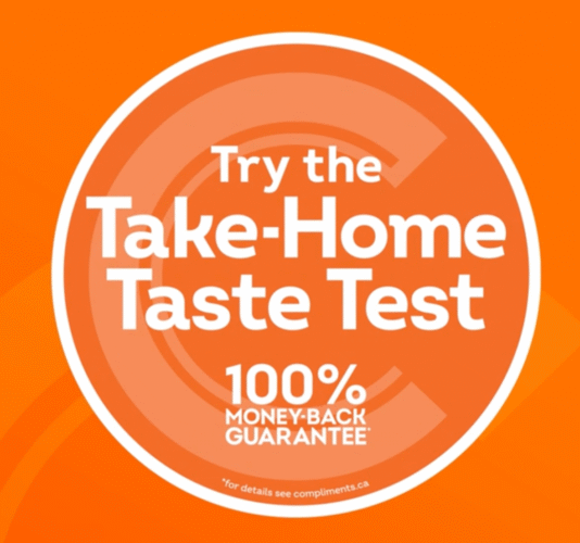 Compliments – Take Home Taste Test